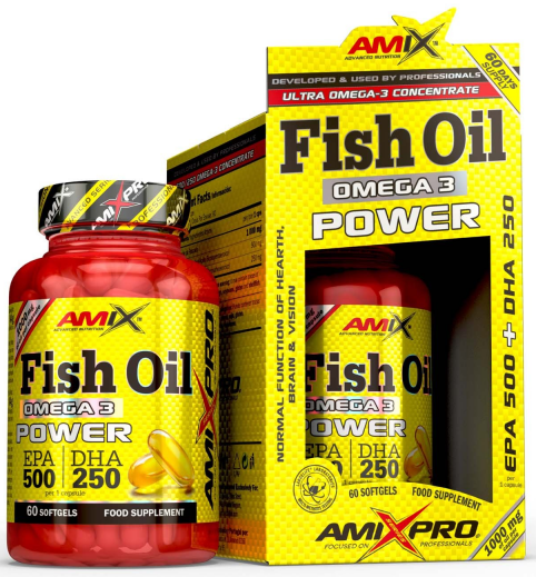 Omega 3 Amix Fish Oil Power 60 capsules