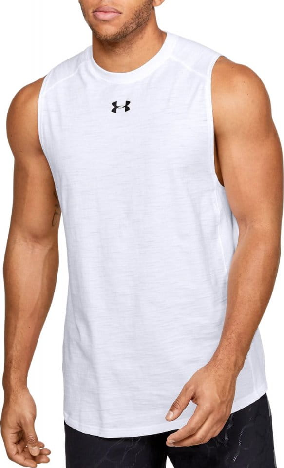 Grey Sports Running Gym Breathable Under Armour Mens Charged Cotton Top 