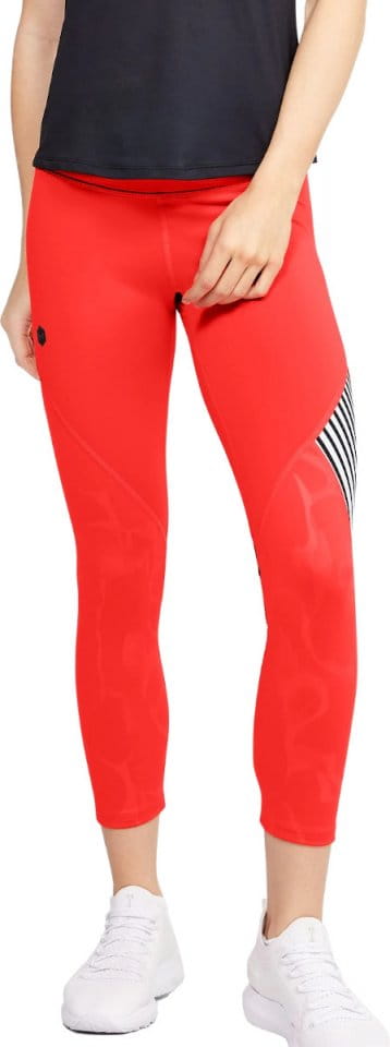 Pants Under Armour UA Rush Embossed Shine Graphic Crop