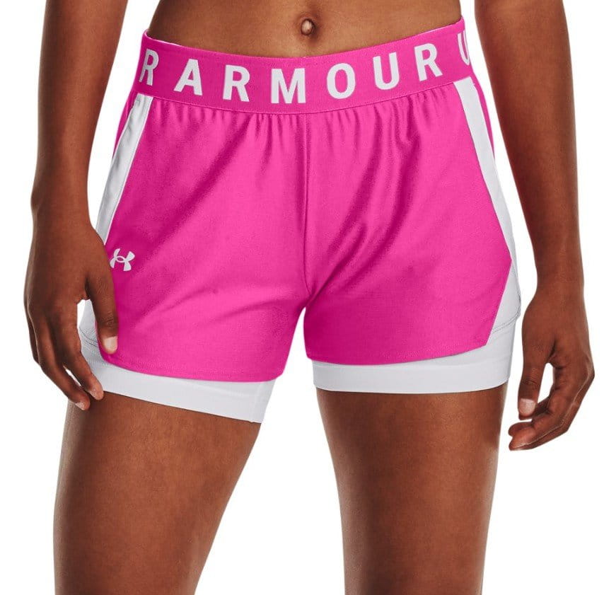Shorts Under Armour Play Up 2-in-1 Shorts-PNK