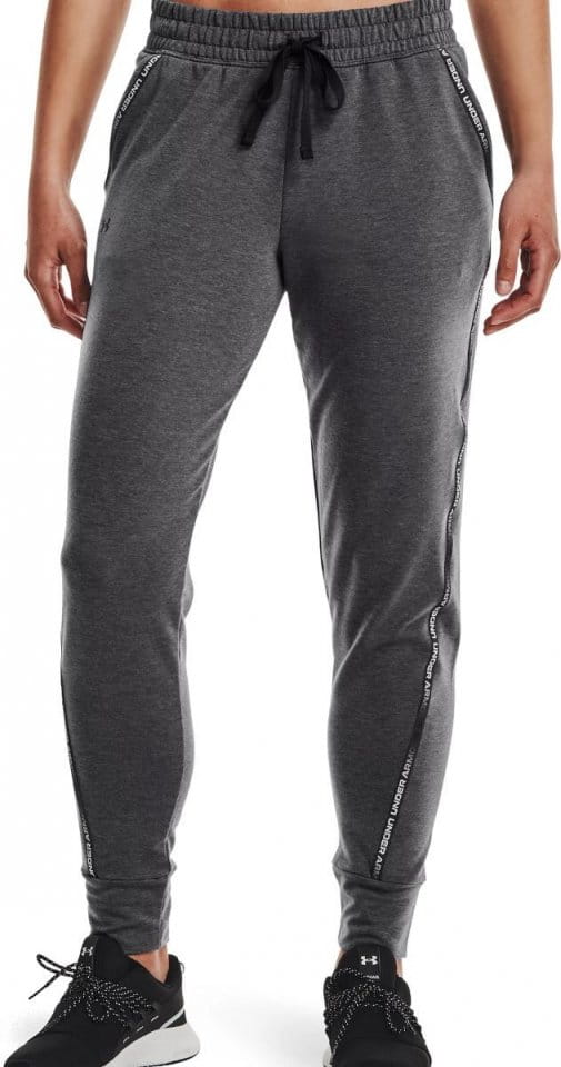 Pants Under Armour UA Rival Terry Taped Pant-GRY