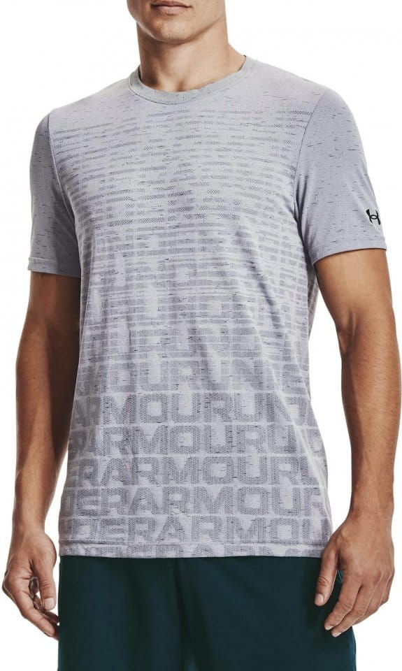 T-shirt Under Armour UA Seamless Wordmark SS-GRY