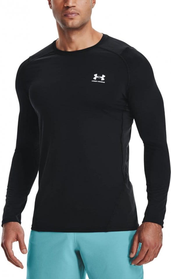 Long-sleeve T-shirt Under UA HG Armour Fitted LS-BLK