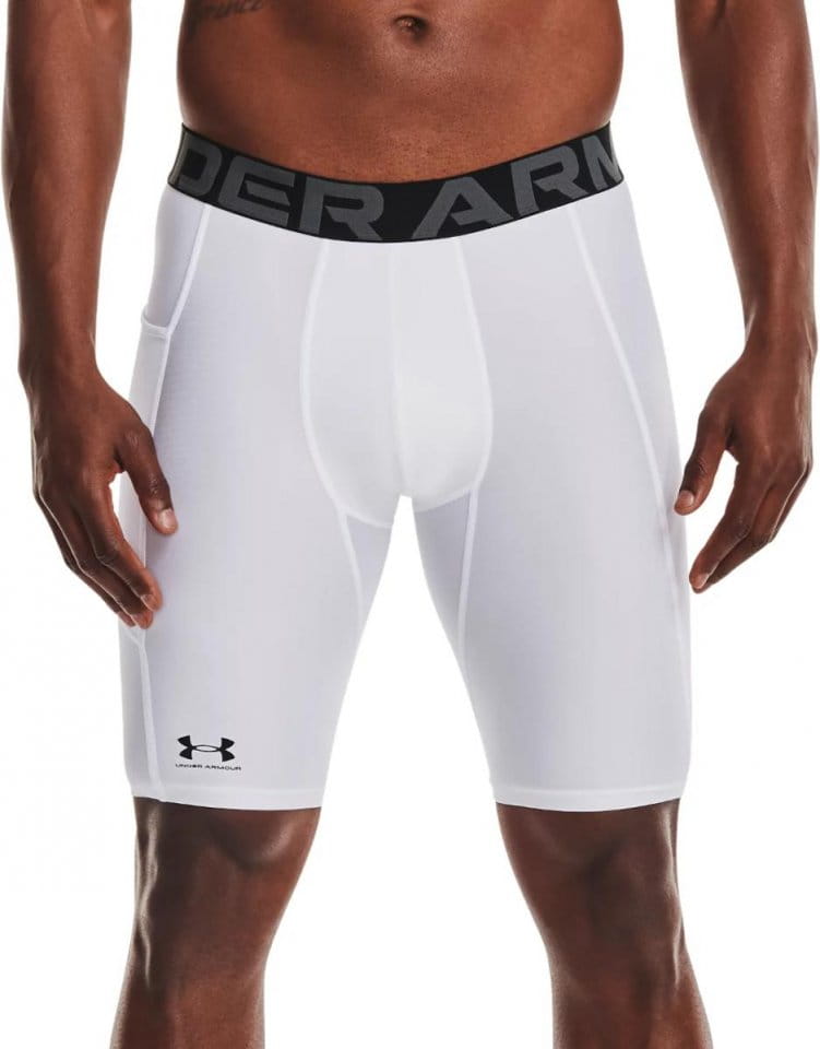 Compression shorts Under UA HG Armour Lng Shorts-WHT