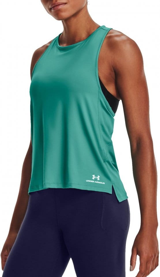 Ladies Under Armour UA Logo Training Vest Sleeveless Top Workout Yoga S M L XL 