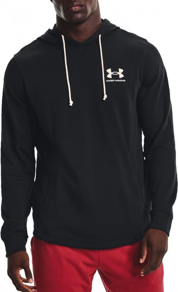 Hooded sweatshirt Under Armour UA RIVAL TERRY LC HD-BLK