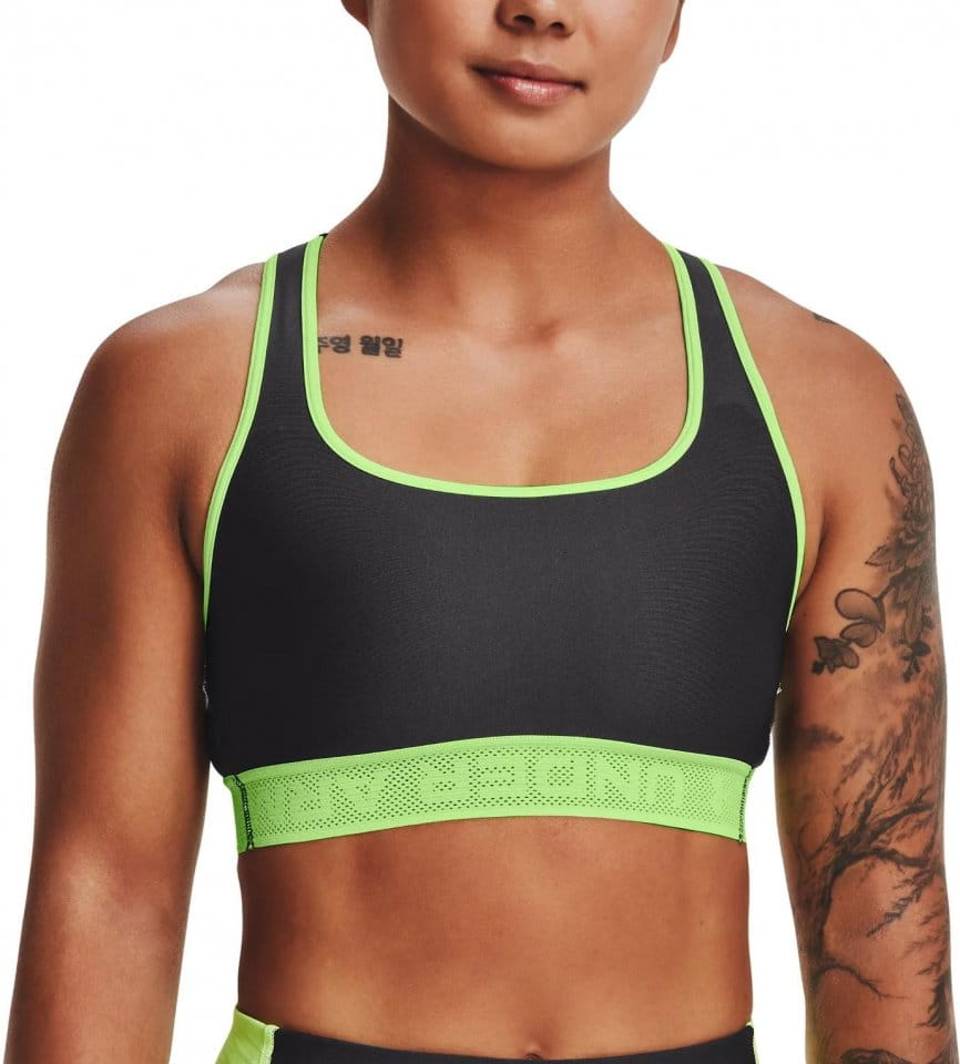 Bra Under Armour UA Crossback Mid Solid-GRY
