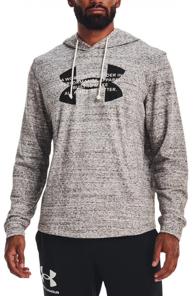Hooded sweatshirt Under Armour UA Rival Terry Logo Hoodie-WHT