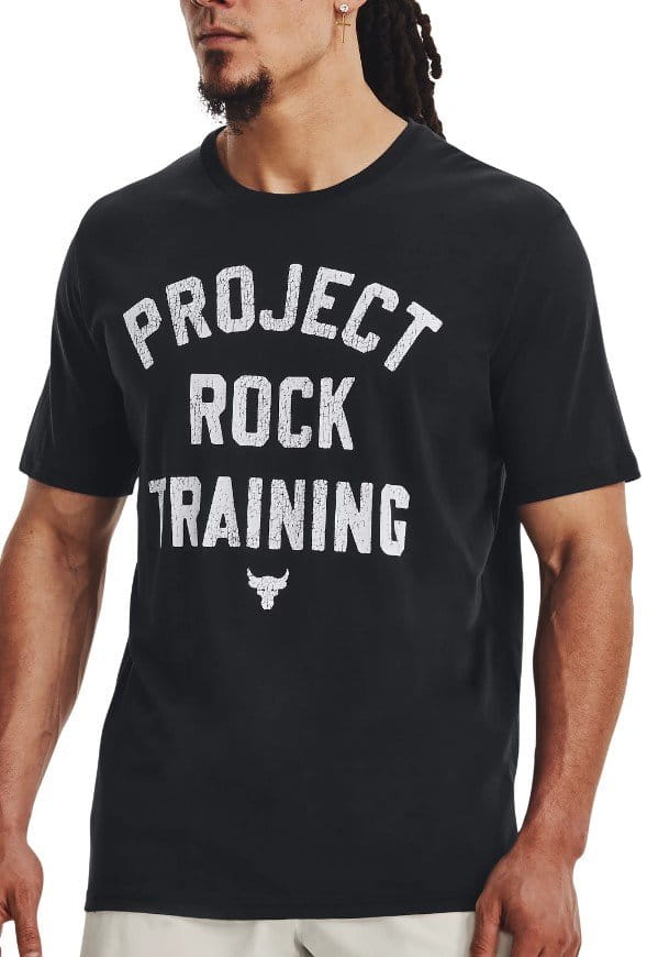T-shirt Under Armour UA PJT ROCK FITNESSING SS-BLK