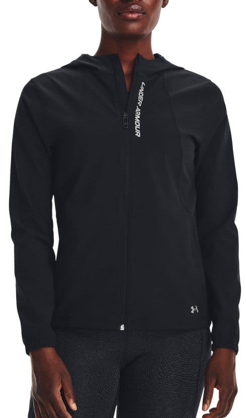 Hooded jacket Under Armour UA OutRun the Storm Jkt-BLK