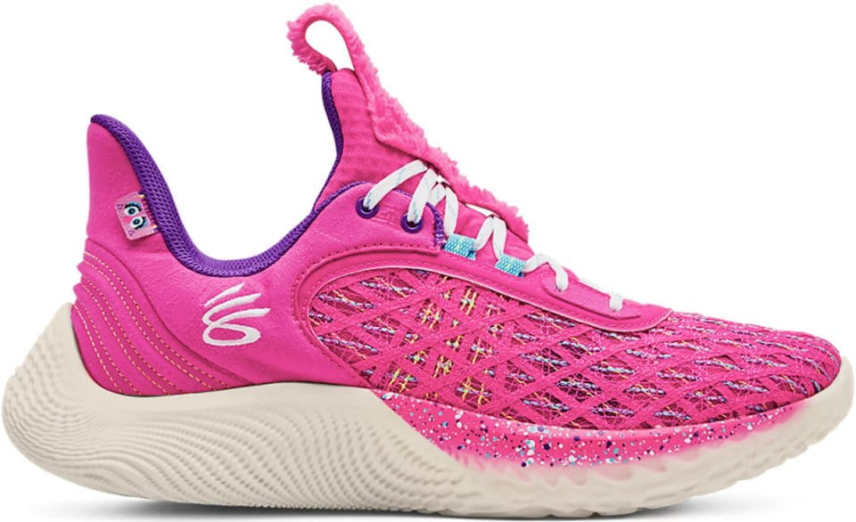 UNDER ARMOUR Stephen Curry Athletic BASKETBALL Shoes PINK Boy Girl Sz 7Y  ❤️sj8m4