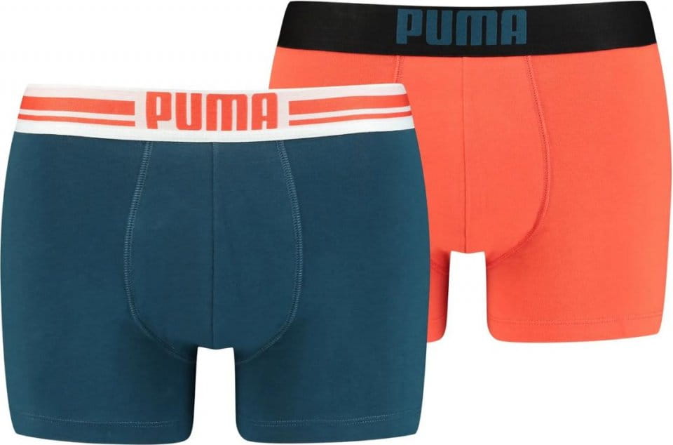 shorts Puma Placed Logo Boxer 2er Pack Rot Blau F025