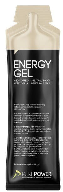 gels Pure Power Energy Gel Caffeine: Neutral 60 g