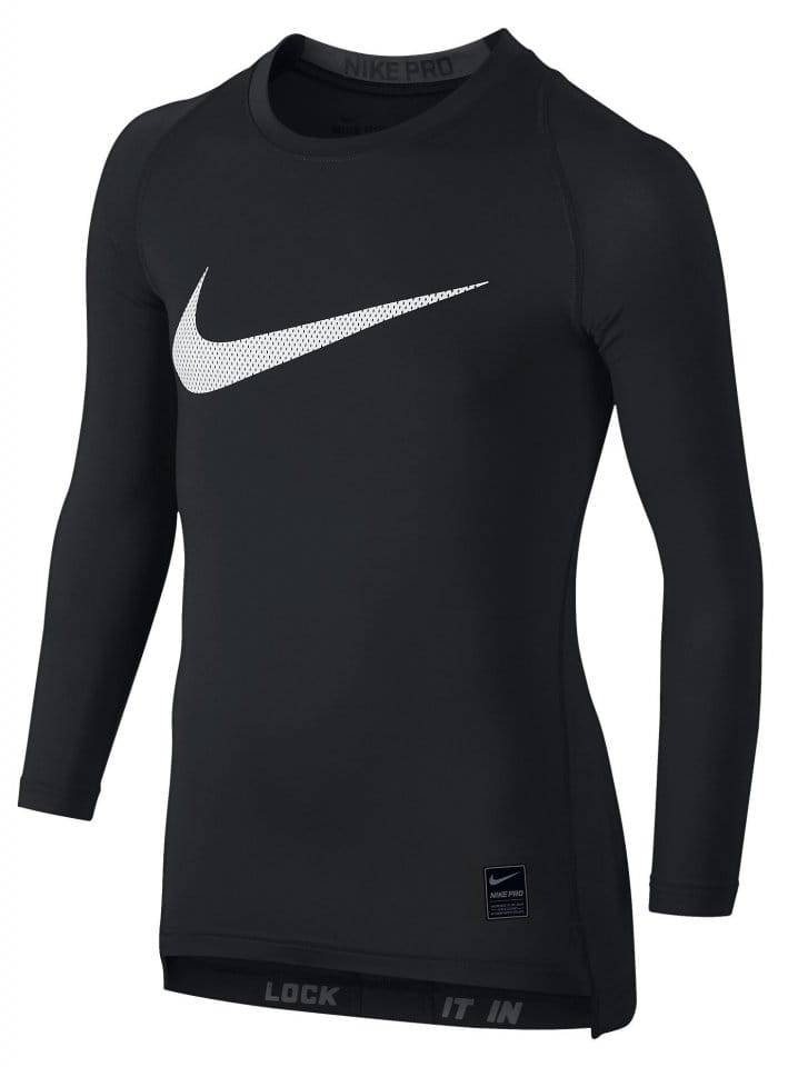 Compression T-shirt Nike COOL HBR COMP LS YTH