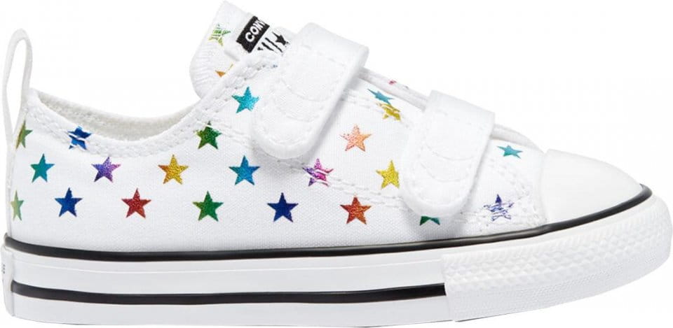 Shoes Converse Chuck Taylor AS 2V OX Kids Weiss F102