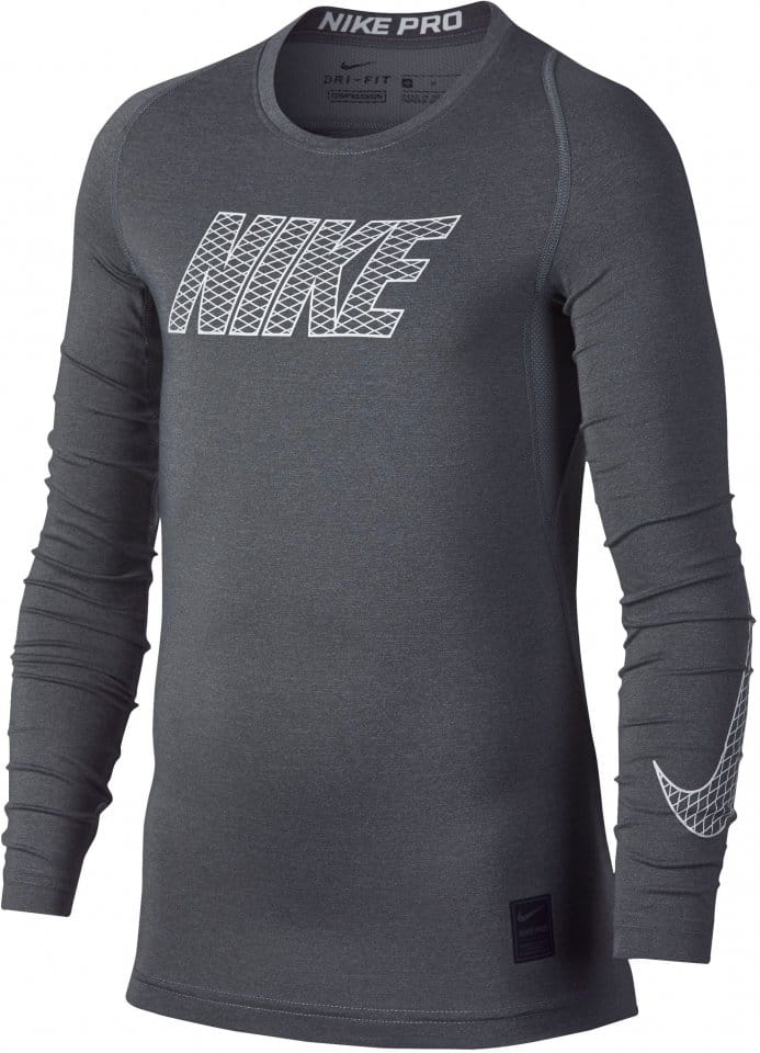 Long-sleeve T-shirt Nike B NP TOP LS COMP