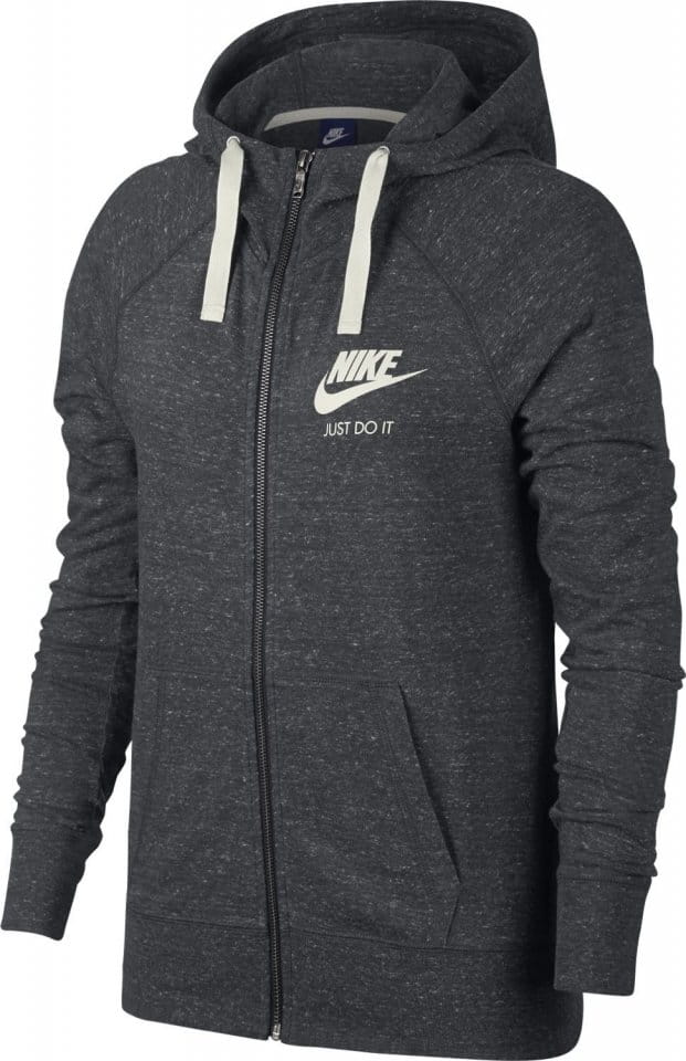 Hooded sweatshirt Nike W NSW GYM VNTG HOODIE FZ