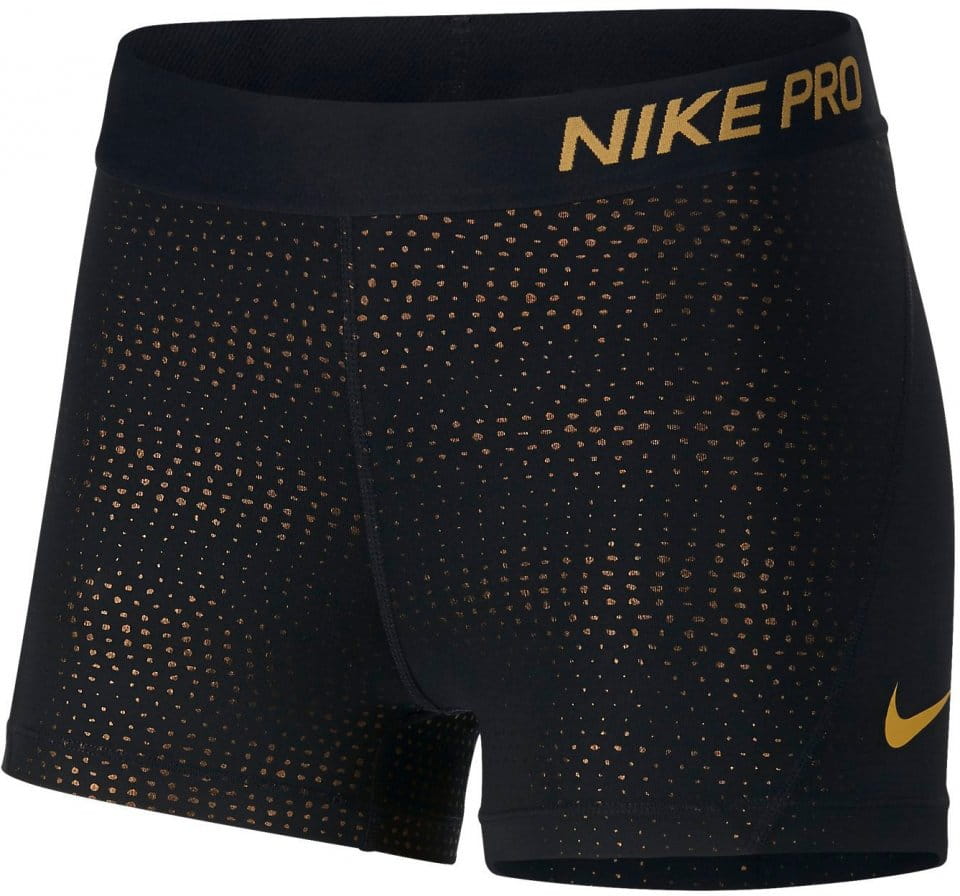 Compression shorts Nike W NP SHORT 3IN MTLC DOTS