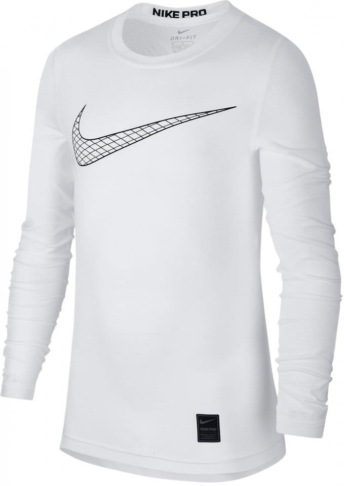 Long-sleeve T-shirt Nike B NP TOP LS COMP HO18 2