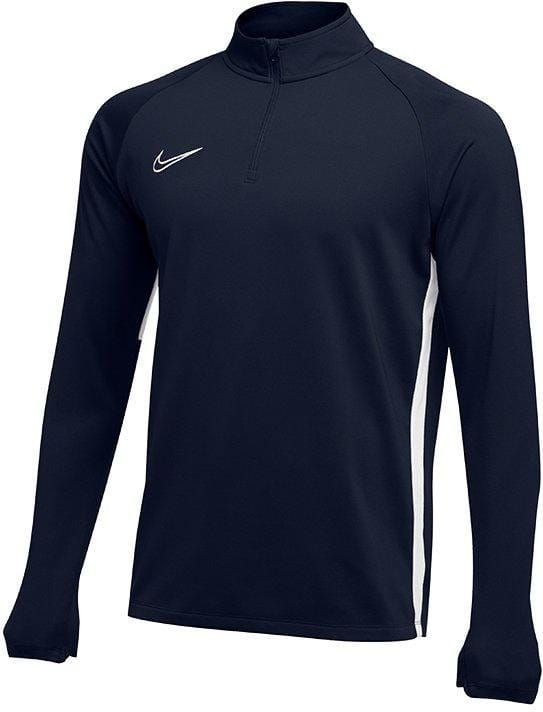 Pánské tréninkové tričko s dlouhým rukávem a čtvrtinovým zipem Nike Dri-FIT Academy 19