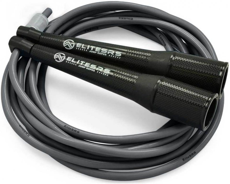 ELITE SRS Boxer 3.0 Jump Rope - 10ft Silver 5mm PVC cord