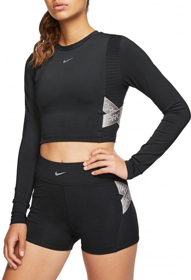 Long-sleeve T-shirt Nike W Pro CAPSULE LS TOP AERO-ADAPT