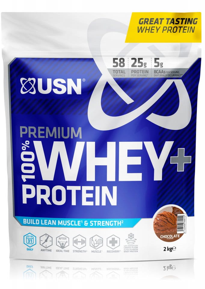 Whey protein powder USN 100% Premium 2kg wheytella