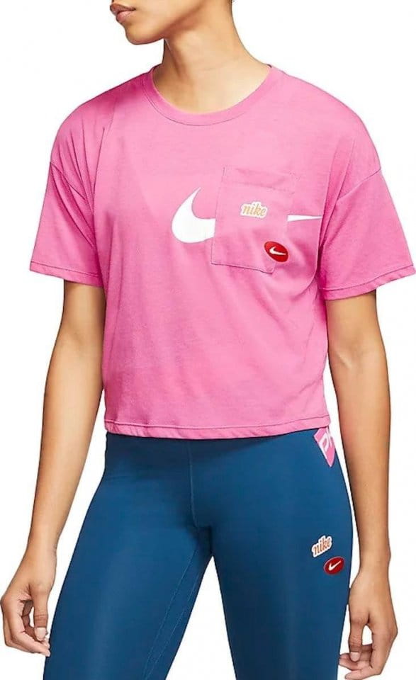 Tee-shirt Nike W NK S/S TOP GX ICNCLSH WOW