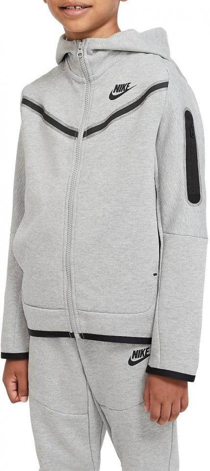 Hooded sweatshirt Nike Y NSW TECH FLC FZ HOODIE
