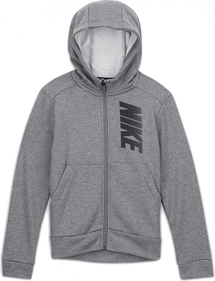 Hooded sweatshirt Nike B NK DRY FLC FZ GFX