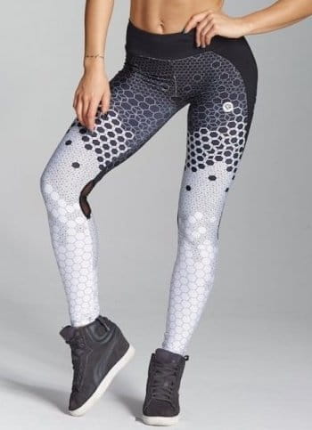 Pants Gym Glamour White Honey Combs