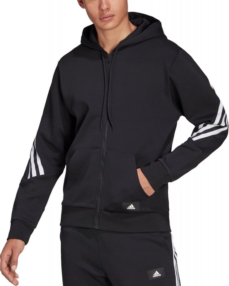 Hooded sweatshirt adidas Sportswear M FI 3S FZ