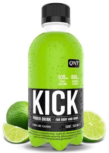 Energy drink QNT Kick 250ml lemon