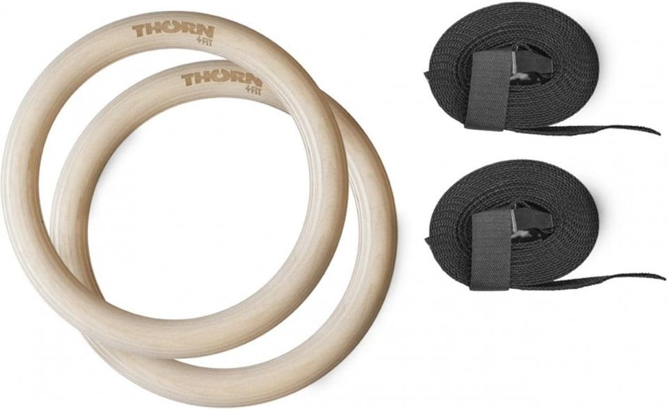 Circles THORN+fit Wooden Rings Ø28 set with bands